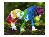 Breyer Traditional Equidae Rainbow Decorator Model