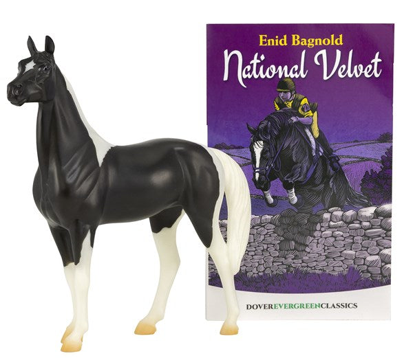 Breyer Classics National Velvet Horse & Book Set