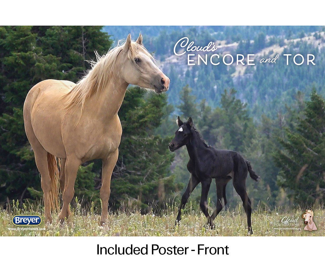 Breyer Traditional Cloud's Encore & Tor Gift Set