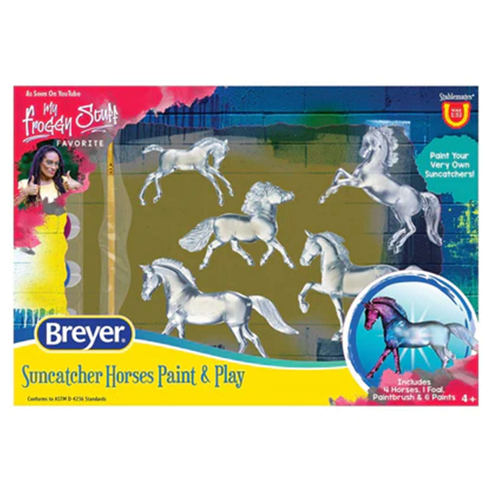 Breyer Activity Suncatcher Horse Paint & Play