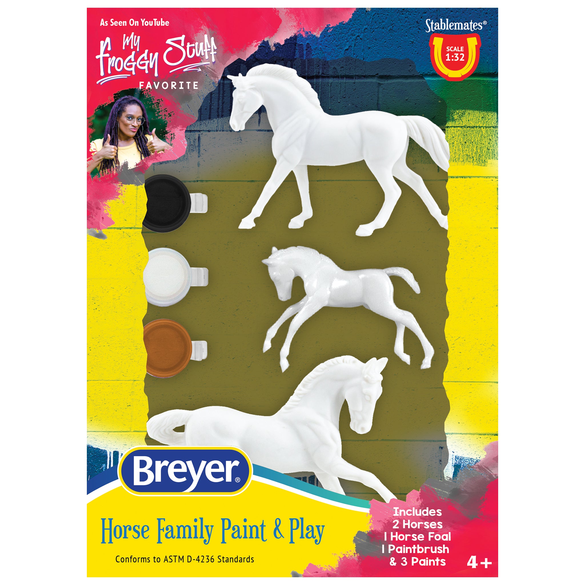 Breyer Activity Mini Painting Horse Family