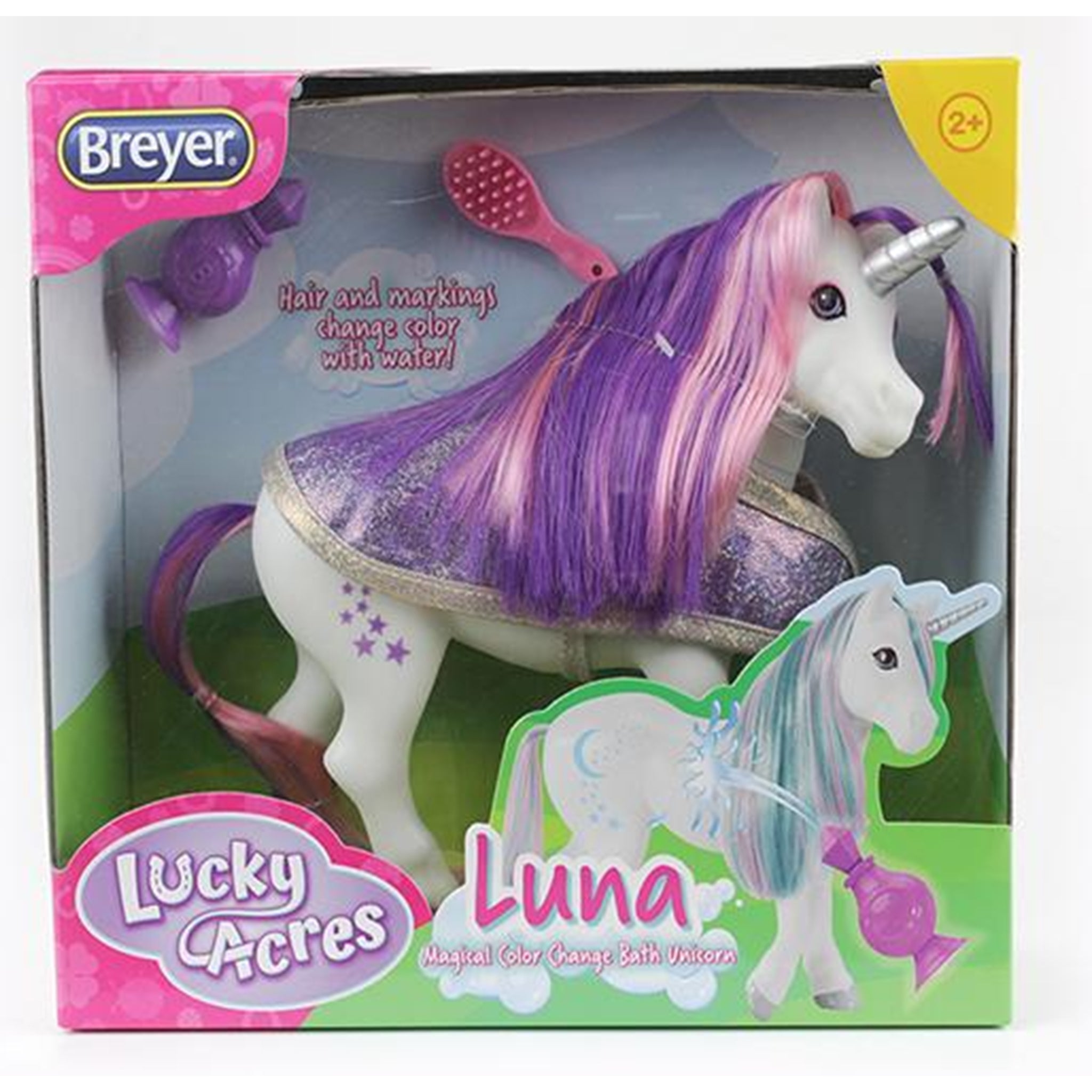 Breyer Activity Luna Bath Time Unicorn