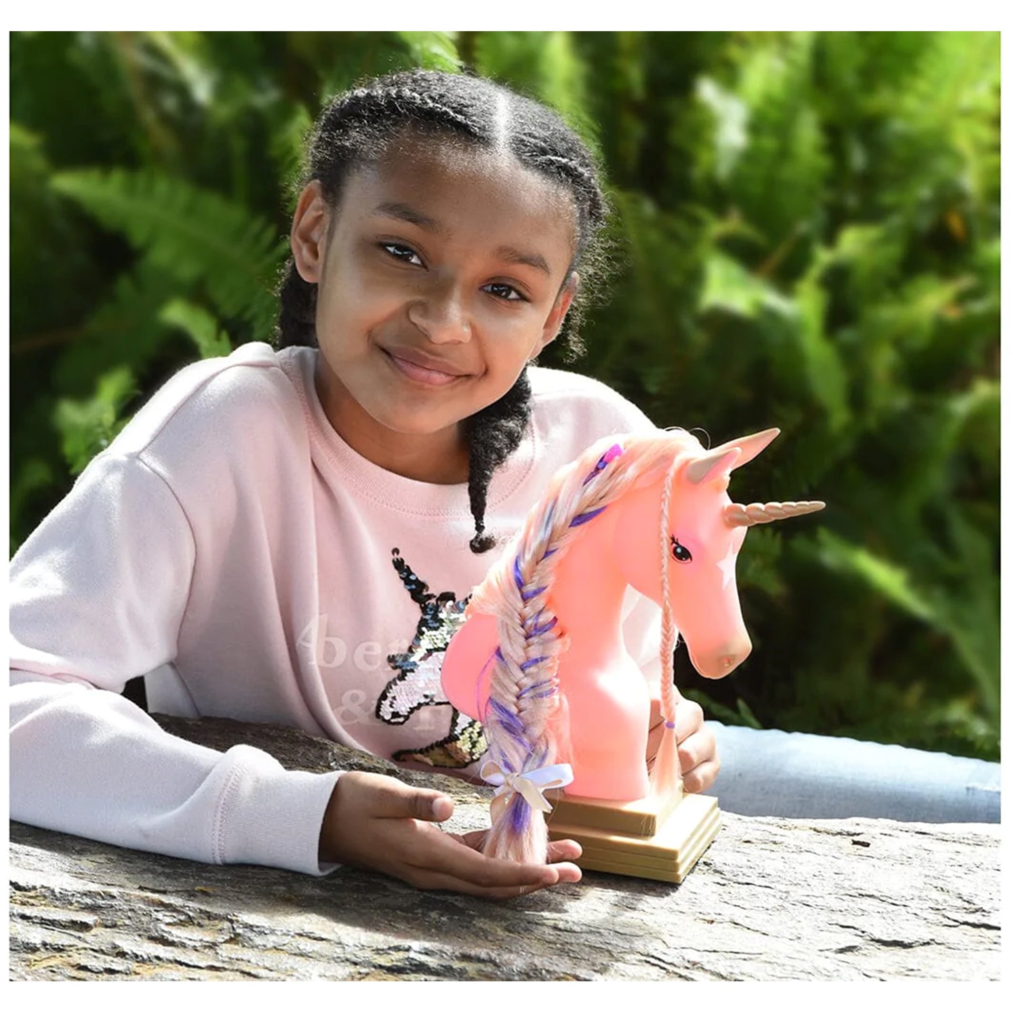 Breyer Mane Beauty Styling Head Stardust Unicorn