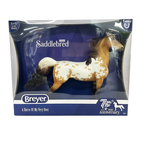 Breyer Traditional 75th Anniversary Saddlebred Box Damage