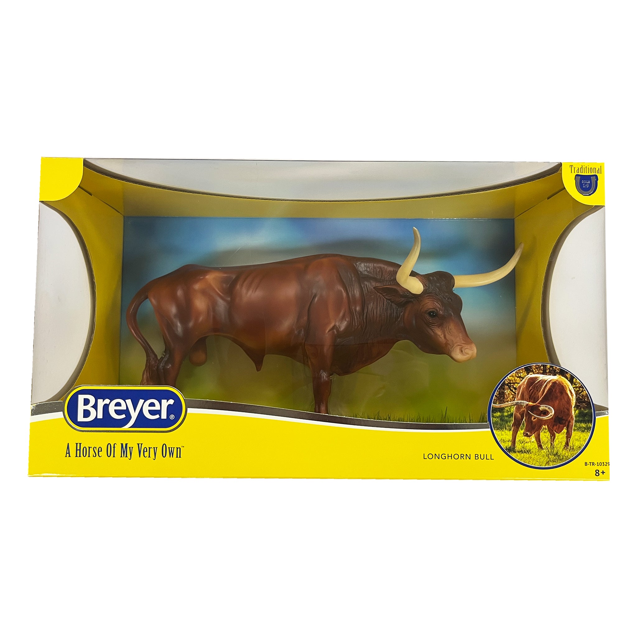 Breyer Traditional Texas Longhorn Bull - Breyer Animals – Box Damaged