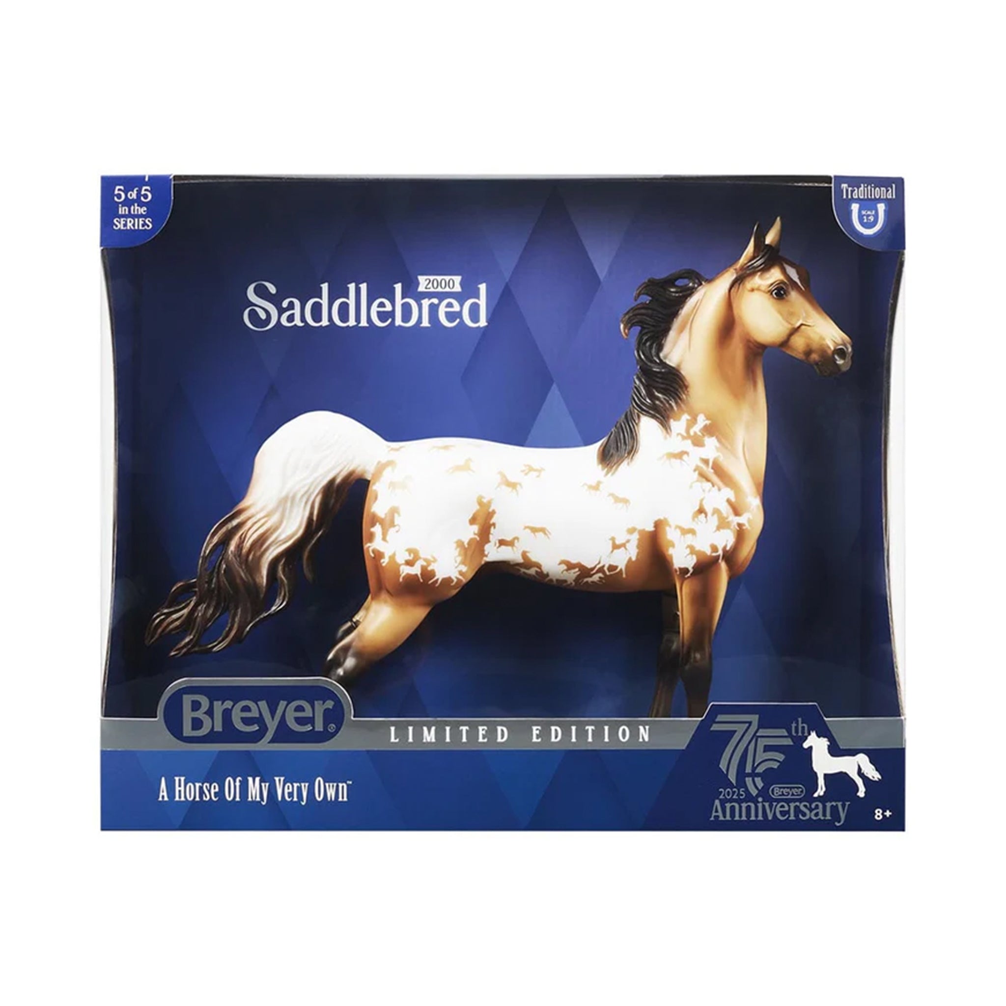 Breyer Traditional 75th Anniversary Saddlebred