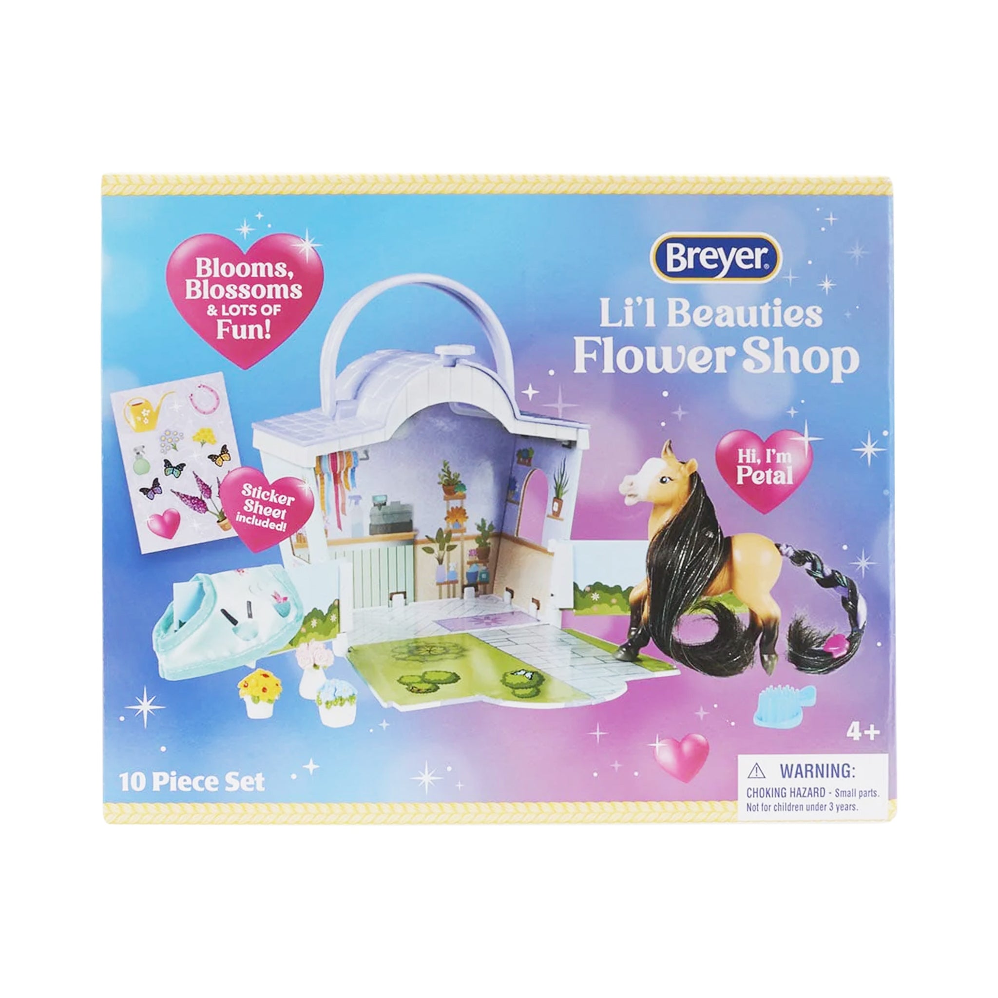 Breyer Mane Beauty Li'l Beauties Flower Shop 2025 Playset