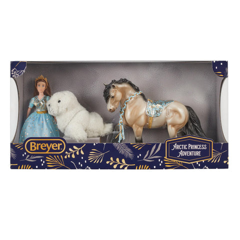 Breyer Traditional 2026 Holiday Play Set - Arctic Princess Adventure