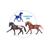 Breyer Stablemate Horse & Foal Surprise Family A Graceful Grove