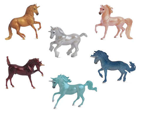 Breyer Stablemates Mystery Unicorn Surprise 24 Pc Fire & Ice - Series 3