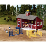 Breyer Stablemates Red Stable Set