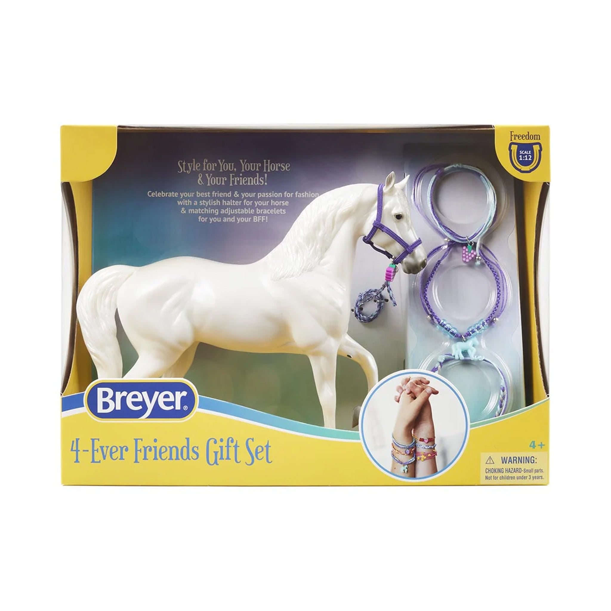 Breyer Freedom 4-Ever Friends Gift Set : Purple Power