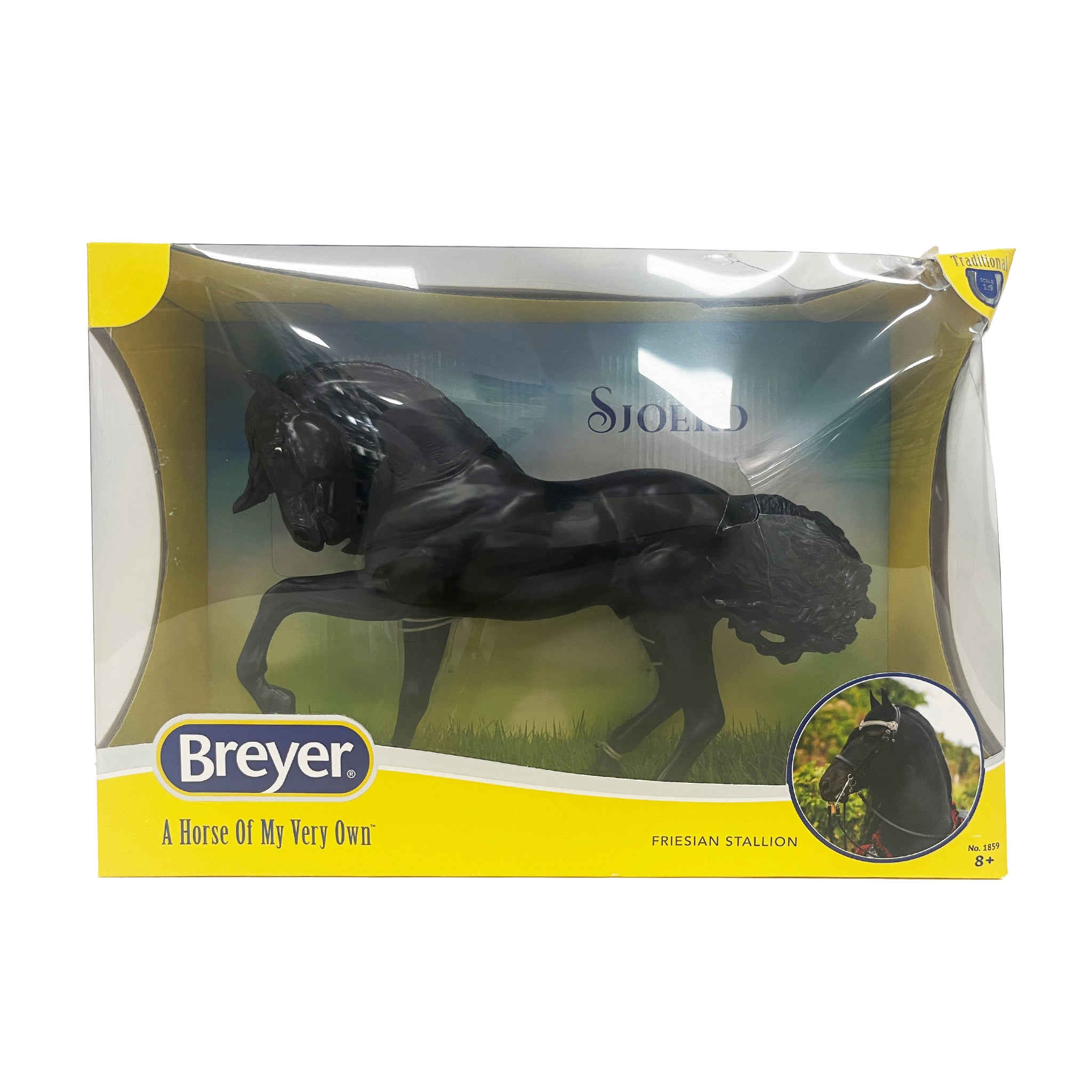 Breyer Traditional Sjoerd - Friesian Box Damage