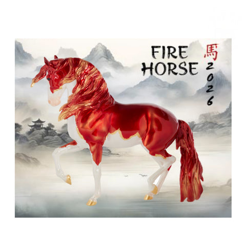Breyer Traditional Wan Yu Fire Horse Chinese Zodiac - NEW 2026
