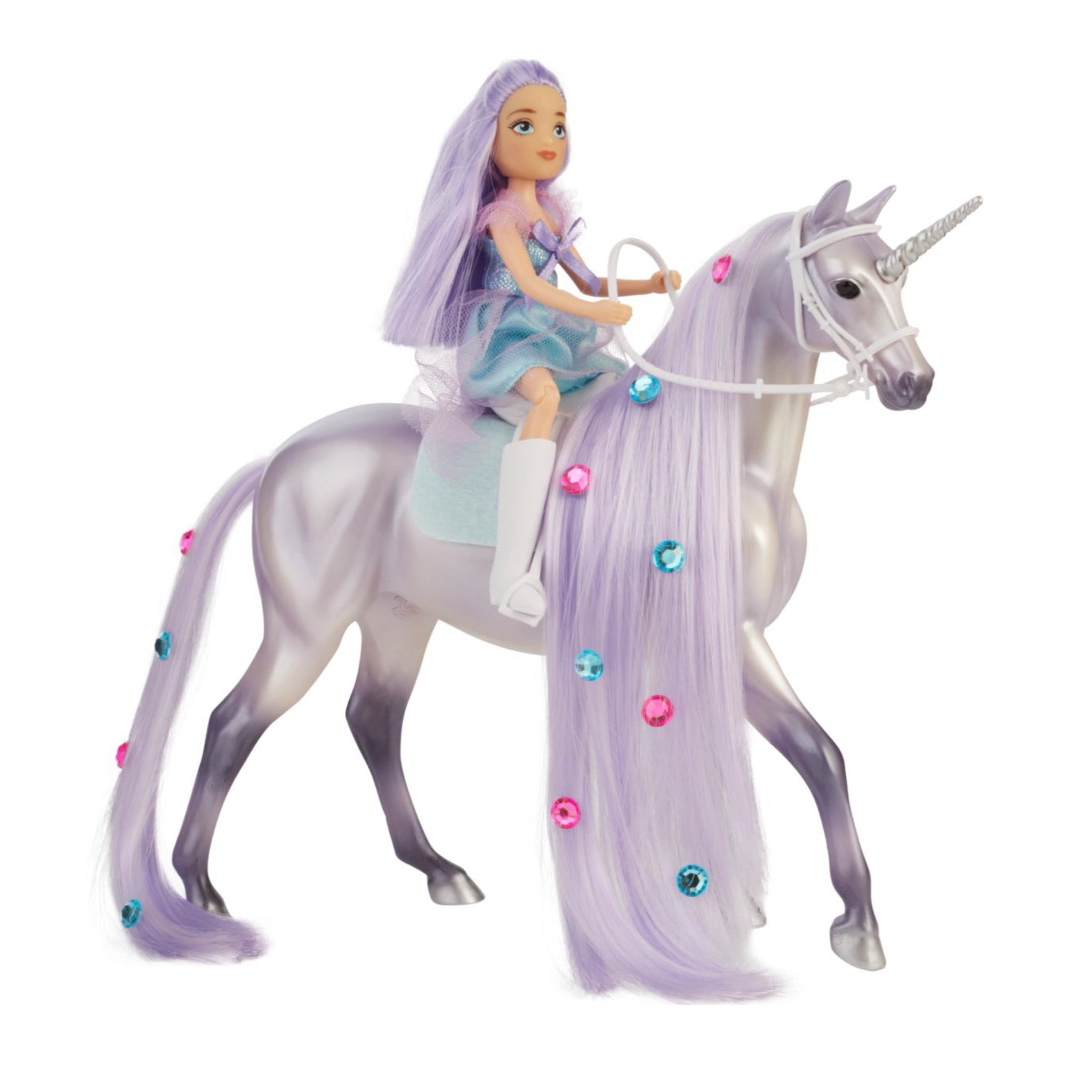 Breyer Freedom 'Twila & Moonstone' Unicorn Rider Horse and Accessories  - NEW 2026