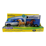 Breyer Stablemates Farms Land Rover & Tag-A-Long Trailer Box Damage