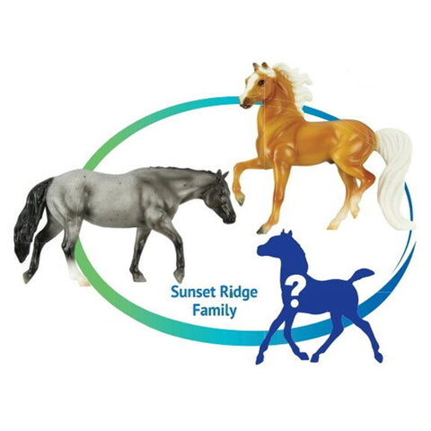 Breyer Stablemates Horse Foal Surprise Sunset Ridge Family