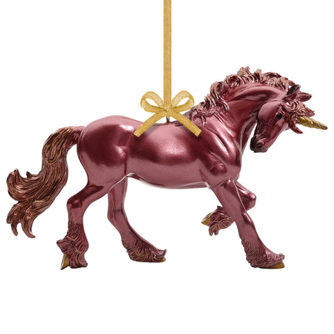 Breyer Stablemates 2024 Scarlet Unicorn Ornament