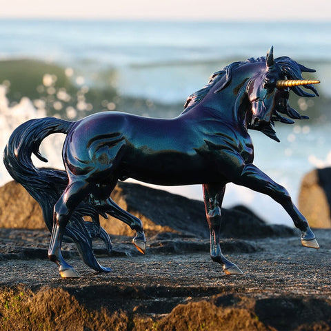 Breyer Traditional Obsidian Unicorn Stallion main image 1