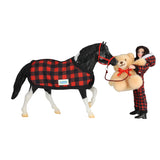 Breyer Traditional Holiday Pajama Party Horse and Rider Set