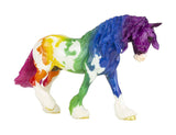 Breyer Traditional Equidae Rainbow Decorator Model