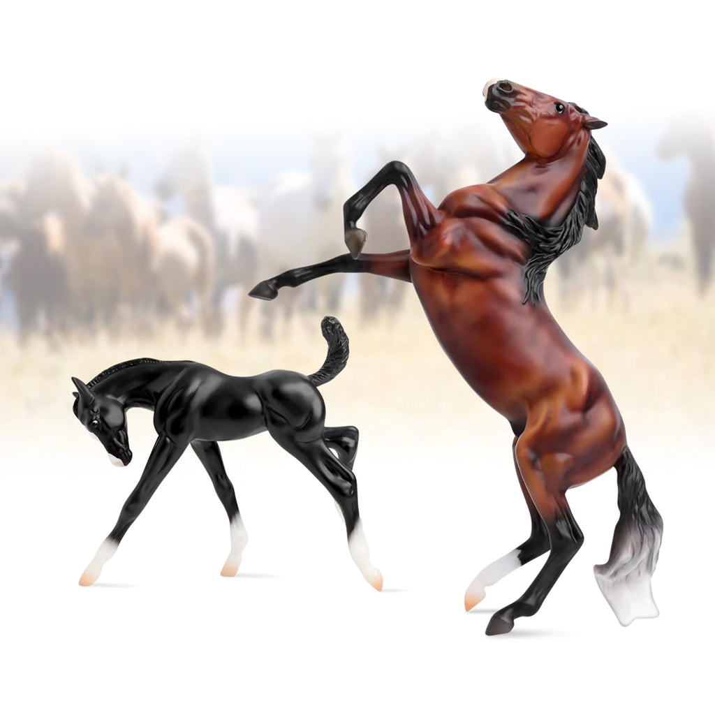 Breyer Freedom Wild & Free Horse & Foal Set Breyer Horses Australia