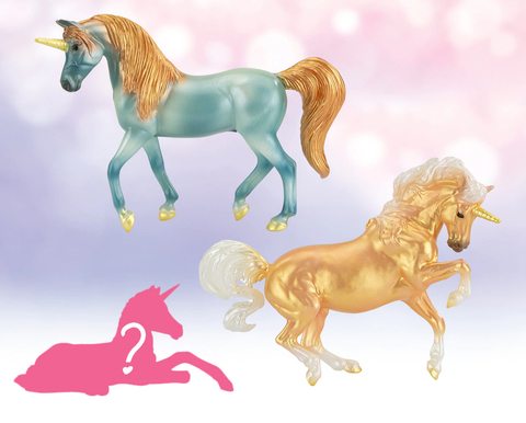 Breyer Stablemates Unicorn Foal Surprise - Celestial Family